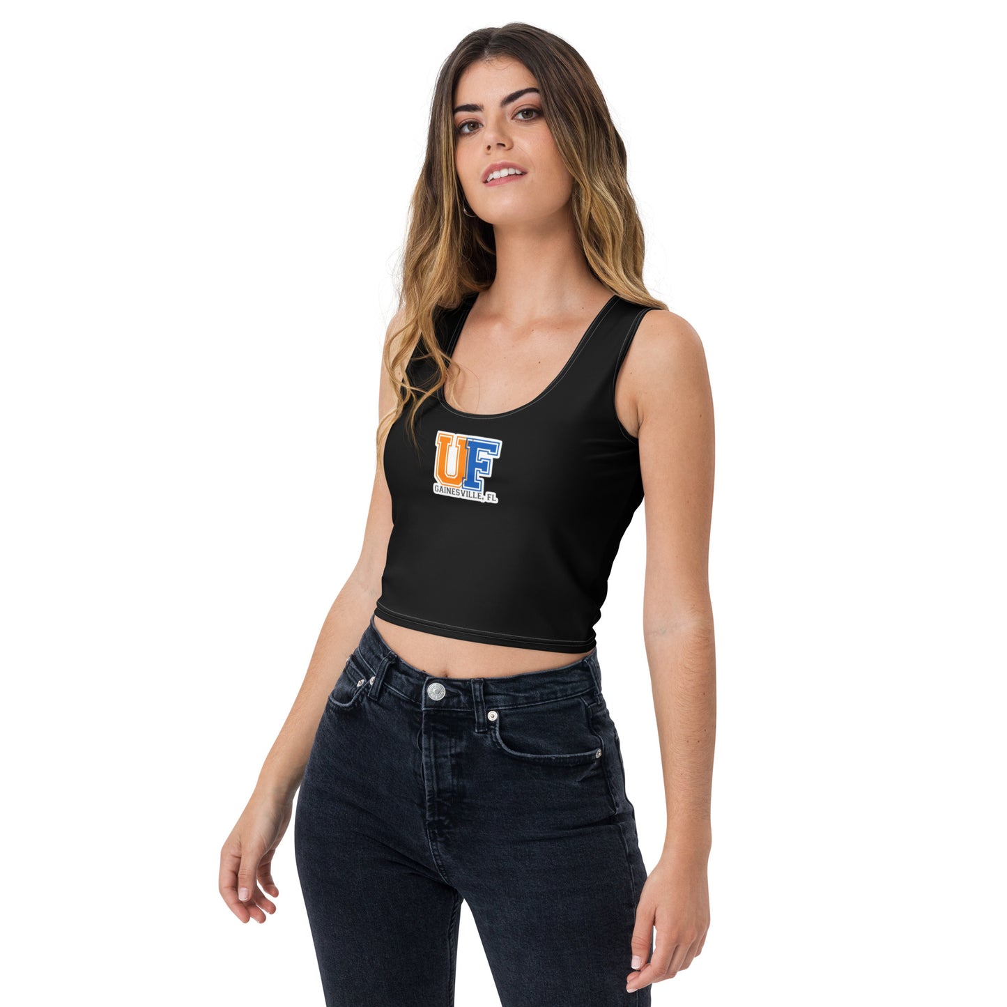 UF Gainesville Crop top Black