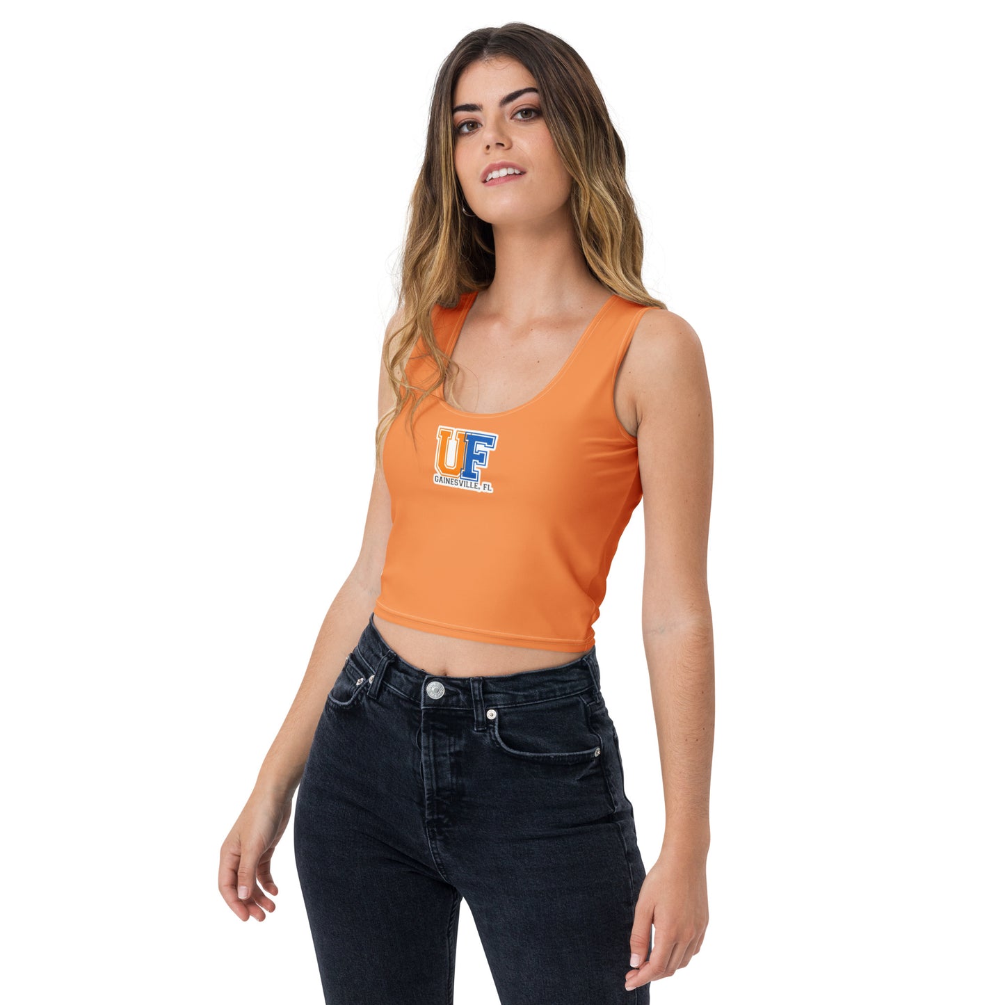 UF Gainesville Crop Top Orange