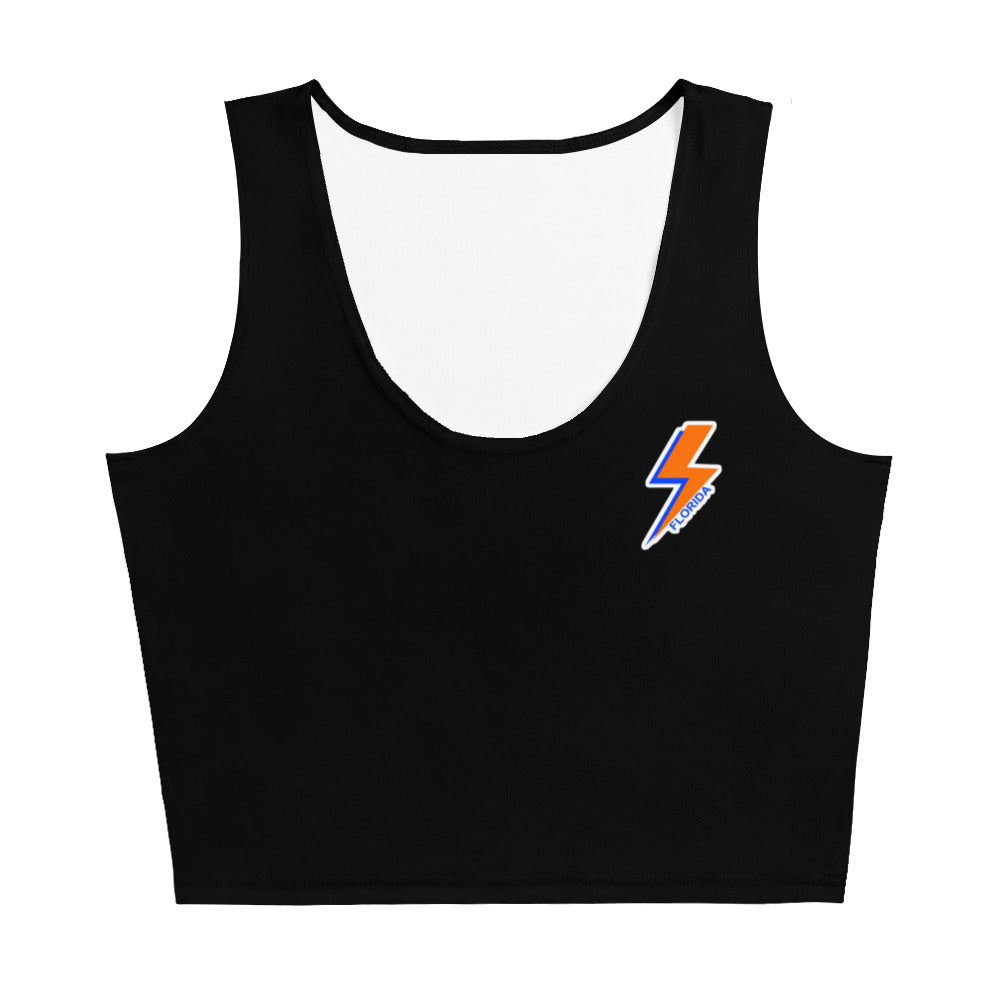 UF Lighting Bolt Crop Top