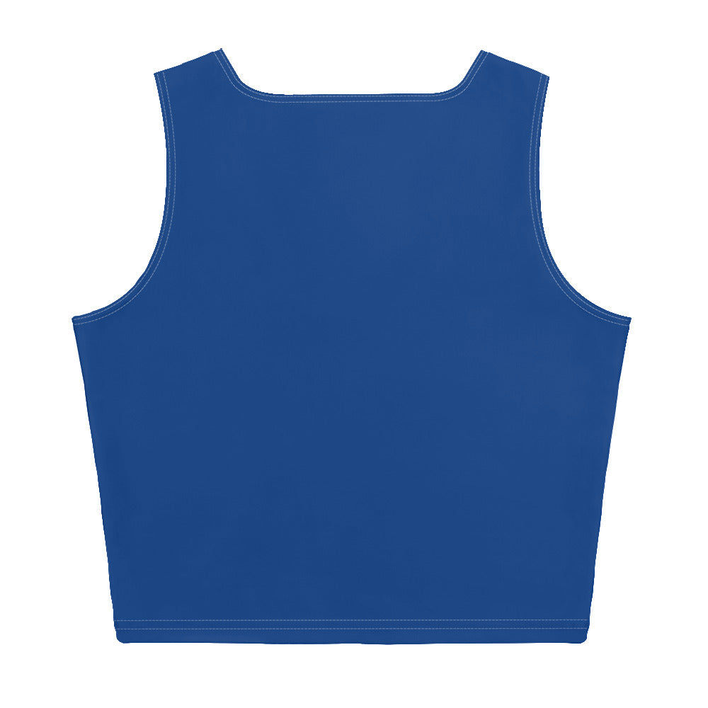 UF Chomp Crop Top Blue